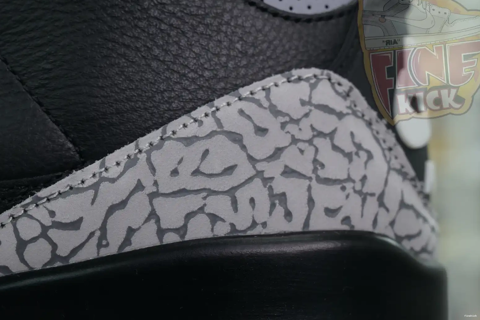 Cement Reimagined” Jordan Air 3“Black 0408